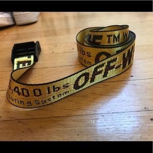 Off white belt